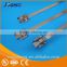 100Pcs Naked Releaseable Type Cable Ties for Oil Pipeline