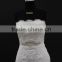 Real sample! Embroideried belt french cording lace sheath pattern wedding dress