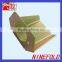 cnc steel sheet part golden plating steel parts