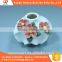 Chinese artficial flower with ceramic flower vase decoration