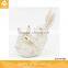 Hot Sale Easter Decoration Resin Crystal Rabbit Figurine