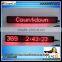 P4.75-8x80 Infrared ray Remote control Count down/Timer/Message 999 HH:MM:SS LED digital display