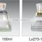 new design square glass perfume bottles
