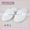 White Disposable Closed Toe Hotel Slippers SPA Slippers