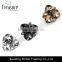Fashion jewelry brand new fashion exaggerated three big diamond alloy ring