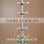 four sides metal floor balloon display rack with rotating function