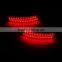 dc 12V with Brake and Turn Signal Function 4 line LED Tail Light Rear Bumper Reflector Lamp for 2014 Toyota Corolla
