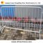Manufacture Powder coated and galvanized Crowd Control Traffic Barricade Galvanized Portable Fence Barrier