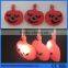 3D halloween silicone keychain led flashlight wholesale