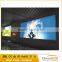 Long size fabric backlit aluminum frame led light box with high bright lights