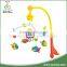 Non-toxic baby bed hanging infant baby musical mobile toys