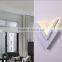 2015 New Arrival 12W LED Lighting V Shape 5050 LED Wall Lamps