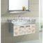Fashionable design promotion product wall hung cheap single bathroom vanity
