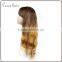 dark roots long blonde hair wig ombre color at wholesale cheap price