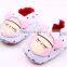 Fancy Girls I Love MOM Cotton White Casual Shoes Toddler Girls Sweet Soft Shoes