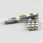 wholesale led interior light 3528 194 t10 w5w white 18 smd led t10 xenon bulb for car