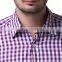 new model fashion plaid men casual shirts pictures
