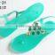 2015 wholesale beautiful ladies shoes crystal sandals shoes for women in China shoe city