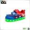 Wholesale factory price cute children led shoes, comfortable led shoes with battery