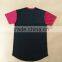 Mens blank fitted t shirts round bottom t shirt bulk wholesale t-shirts