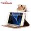 Premium PU leather wallet case phone cover for Samsung Galaxy S7 gold