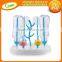 Antibacterial Baby Bottle Drying Rack Bottle Holder Cozinha Infantil High Quality Safe Milk Bottle Rack Drying Frame Tree