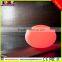 floating waterproof led light ball/led flat ball with battery operated