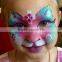 Custom cartoon makeup face painting for kids makeup face mask stickers temporary animal face tattoo factory