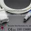 Edan SpO2 Adapter Cable, Double Notch 6pin, 40 degree>>DB9, 2.4m