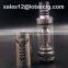 2015 huge vapor 4.5ml tank Himan Tank sub ohm tank atomizer DIY coil atomizer fit for box mod 150w