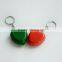 Mini heart shape keyring cpr training mask ,cpr breath barrier for training