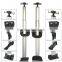 Single telescopic retractable luggage trolley handle detachable suitcase handle