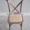 new design wooden cross back chair dining chair