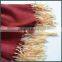 wholesale soft acrylic printed woven scarf shawl in winter