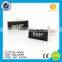 007 Fashion Custom Square Fill Black Color Soft Enamel Cufflinks