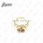 Juyuan Fashion 18K Gold Three Color Baby Set