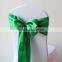 elegant romantic yellow chair sashes
