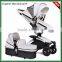New design luxury 2 in 1 baby stroller with 360 swivel wheel from china factory