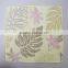 100% pure cotton hankerchief 5pcs/pack