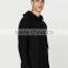 Daijun cheap high quality with logo design men 100% cotton black make your own hoodie