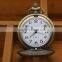 retro bronze men's pocket watch father day dad pocket watch
