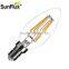 High CRI C35 e14 led flicker flame candle light bulbs