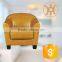 HC-H013 solid wood recliner sofa in living room