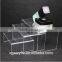 3 tier display cosmetic/jewelry acrylic stand holder