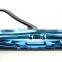 Chromed wiper blade with two PC rubber refills