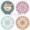 Light Weighted Outdoor Rug Wholesale Beach Blanket Round