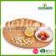 Bamboo food serving plate , serving tray, food plate