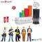 Round or square plastic block tubes packaging for hollow drill BK
