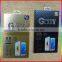 Custom embossed design packaging box for glass screen protector