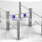 Full automatic bi-directional supermarket barrier swing turnstiles security gate